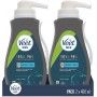 Pack x2 Veet Men Crema Depilatoria Masculina para Pecho Espalda Brazos y Piernas, Pieles Sensibles, 2x400 ml