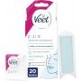 Veet bandas de cera depilatoria facial, para piel Sensible, 20 tiras
