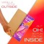 Durex Vibrador 2 en 1 con Teaser Tip, 7 Modos de Vibración, Varita Silenciosa, Resistente al Agua