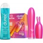 Pack Durex Vibrador 2 en 1 con Teaser Tip + Lubricante Play Frescor 50 ml