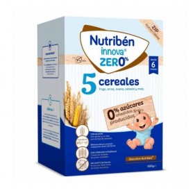 Nutribén Innova Zero% 5 Cereales 500 gr - Nutribén