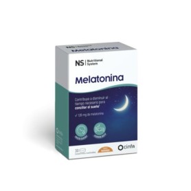 Ns Melatonina Complemento alimenticio que ayuda al descanso 30 Comprimidos Masticables - Ns Cinfa