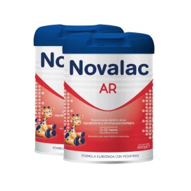 Pack x2 Leche anti regurgitaciones AR 0-12 meses 2x800gr - Novalac