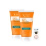 Pack x2 Protector solar piel grasa antiimperfecciones Cleanance SPF50+ 2x50ml - Avéne