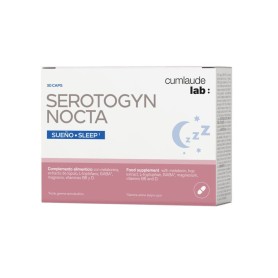 Cumlaude Serotogyn Nocta insomnio durante la menopausia  con melatonina 30 Cápsulas - Cumlaude