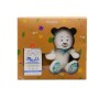 Mustela cofre Musti con agua perfumada 50ml y peluche de regalo color terracota - Mustela