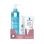 Rutina piel con rosácea Toleriane Rosaliac gel 400ml + Toleriane Kerium DS 40ml + Anthelios UV SPF50 50ml - La Roche Posay