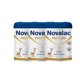 Pack Novalac Premium 2 X3 leche de continuación infantil +6 meses 3x800gr - Novalac