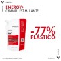 Rutina anticaida Dercos Technique Champú Estimulante 400ml +  Refill Energy+ champú anticaída 500ml - Vichy 4