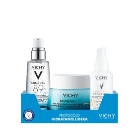 Rutina hidratante ligera Mineral 89 Sérum 50 ml + UV-AGE SPF50+ 40 ml + Crema Ligera 50 ml - Vichy