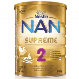 NAN Supreme Pro 2 Leche de Continuación infantil en polvo a partir 6 meses 800gr - Nestlé
