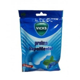 Vicks Praims caramelos Vapomentol sin azúcar 72gr - Vicks