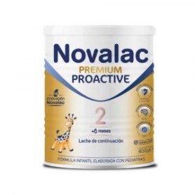 Leche infantil Premium 2 Proactive con DHA a partir 6 meses 800gr - Novalac