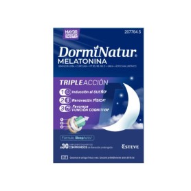 Dorminatur Triple Acción Complemento alimenticio que ayuda al descanso 30 Comprimidos - Dorminatur