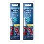 Pack 8 Cabezales de repuesto con personajes de Spider Man - Oral-B