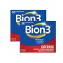 Pack Bion 3 Defense X2 complemento alimenticio sistema inmunitario 2x30 cápsulas - Bion