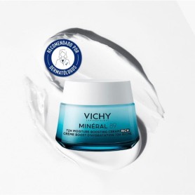 Vichy Mineral 89 Crema Rica hidratación intensiva 72h rostro radiante, sano y protegido 50ml - Vichy