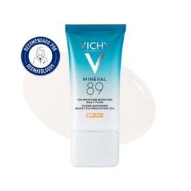 Vichy Mineral 89 Fluido Hidratante Diario 72h con ácido hialurónico y protección solar SPF50+ 50ml - Vichy