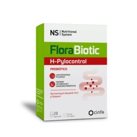 Ns FloraBiotic H-Pylocontrol probiótico para tratar Helicobacter pylori 28 cápsulas - Ns Cinfa
