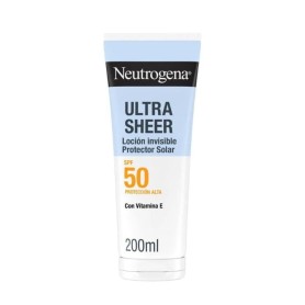 Neutrogena Ultra Sheer loción hidratante invisible con protección SPF50 y Vitamina E 200ml - Neutrogena