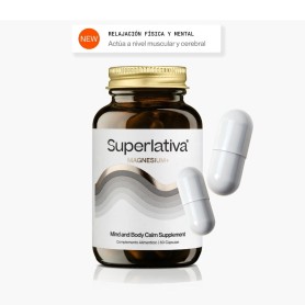 Superlativa Magnesium+ complemento alimenticio relajación sistema nervioso 60 comprimidos - Superlativa