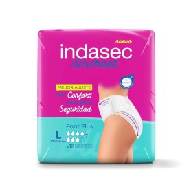 Indasec Pant plus grande L 12 unidades - Indas