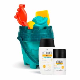 Heliocare Pediatrics SPF50+ Pack Protector Solar Infantil Mineral + Stick Solar + Juego de Playa para Niños - Cantabria Labs