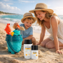 Heliocare Pediatrics SPF50+ Pack Protector Solar Infantil Mineral + Stick Solar + Juego de Playa para Niños - Cantabria Labs