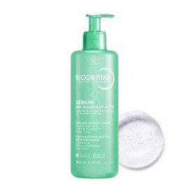 Sebium gel Moussant Activ limpiador purificante piel grasa acción queratolítica 400ml - Bioderma