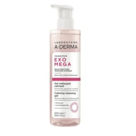 A-Derma Exomega gel limpiador calmante piel seca y atópica 200ml - A-Derma