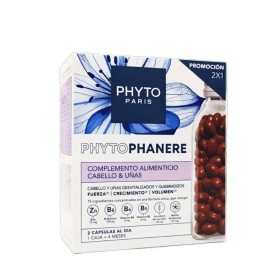 Phytophanere Cabello y Uñas pack complemento alimenticio crecimiento y fortalecimiento 2x120 Cápsulas - Phyto