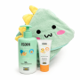 Pack Babynaturals ISDIN Cuidado del Bebé: Gel Champú 400ml + Pomada del Pañal con Zinc 40ml + Toalla Infantil - Isdin