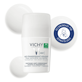 Vichy Desodorante Bola Reguladora Piel Sensible 48H - 50 ml