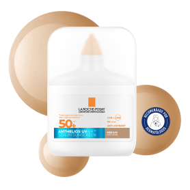 Anthelios UV Air tono medium protección solar con niacinamida SPF50+ 50ml - La Roche Posay