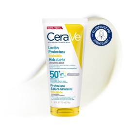 Cerave Loción protectora invisible hidratante SPF50 cuerpo y rostro con ceramidas 177ml - Cerave