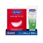 Pack Preservativos Sensitivo Suave + Lubricante Naturals H20 - Durex