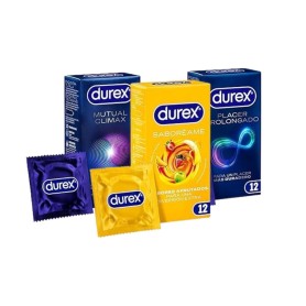 Pack Placer Prolongado 12 + Dame Placer 12 + Mutual Climax 12 - Durex
