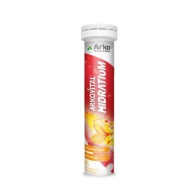 Arkovital Hidratium complemento alimenticio electrolitos y vitaminas sabor mango 24 comprimidos - Arkopharma