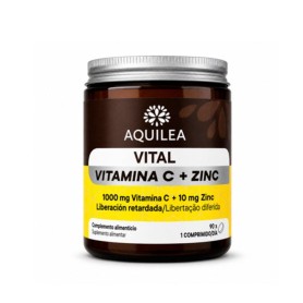Aquilea Vital Vitamina C + Zinc complemento alimenticio defensas y vitalidad organismo 90 cápsulas - Aquilea