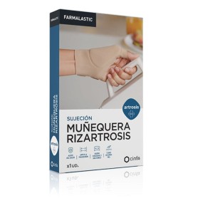 Farmalastic artrosis muñequera rizartrosis sujeción y alivio dolor color beige 1unidad talla pequeña - Farmalastic