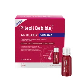 Pilexil Forte Max complemento alimenticio anticaída frascos bebibles 45 dosis 15ml - Pilexil