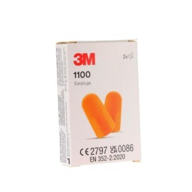 3M Tapones para los oídos espuma suave confort acústico 2 unidades - 3M