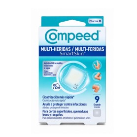Compeed multi-heridas apósitos hidrocoloides resistente al agua talla grande 9 unidades - Compeed