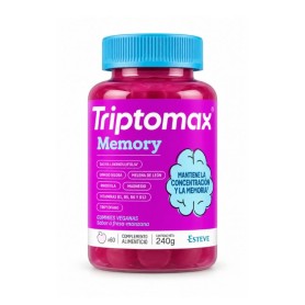 Triptomax Memory Gummies complemento alimenticio concentración y memoria 60 comprimidos - Triptomax