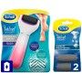 Lima Electrónica para Durezas Pies Velvet Smooth Rosa + Recambios Durezas Persistentes - Scholl