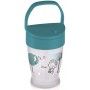 Taza a prueba de fugas con pajita de silicona suave para niños, Click & Go - LOVI
