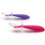 Munchkin - Cucharas de entrenamiento de silicona Gentle Scoop, 2 uds (colores aleatorios)