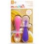 Munchkin - Cucharas de entrenamiento de silicona Gentle Scoop, 2 uds (colores aleatorios)