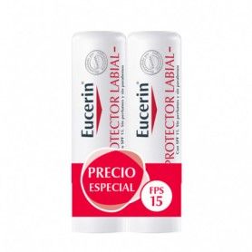 Pack protector labial  piel sensible SPF15 - Eucerin