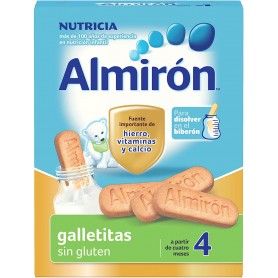 Galletitas sin gluten para disolver en biberón 4 meses -  Almirón